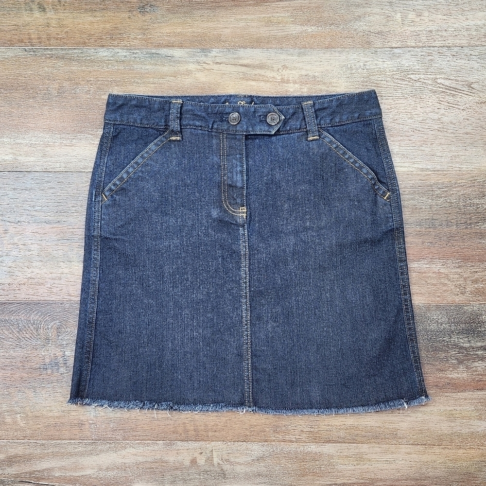 Ann Taylor Jean Skirt Size 6